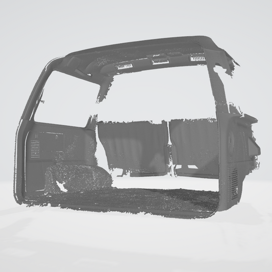 Land Cruiser 80 Series Boot Scan (7 Seater with Rear Aircon)