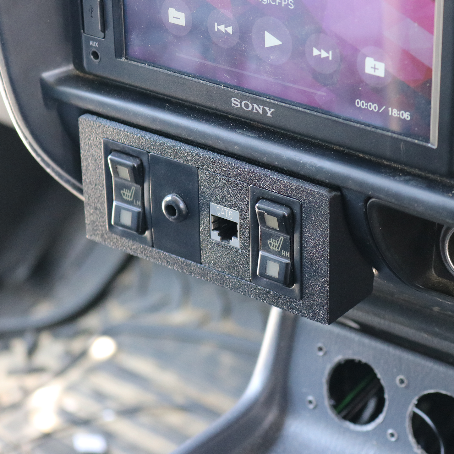 Land Cruiser 80 Series 95+ Ashtray Delete (Facelift Dash)