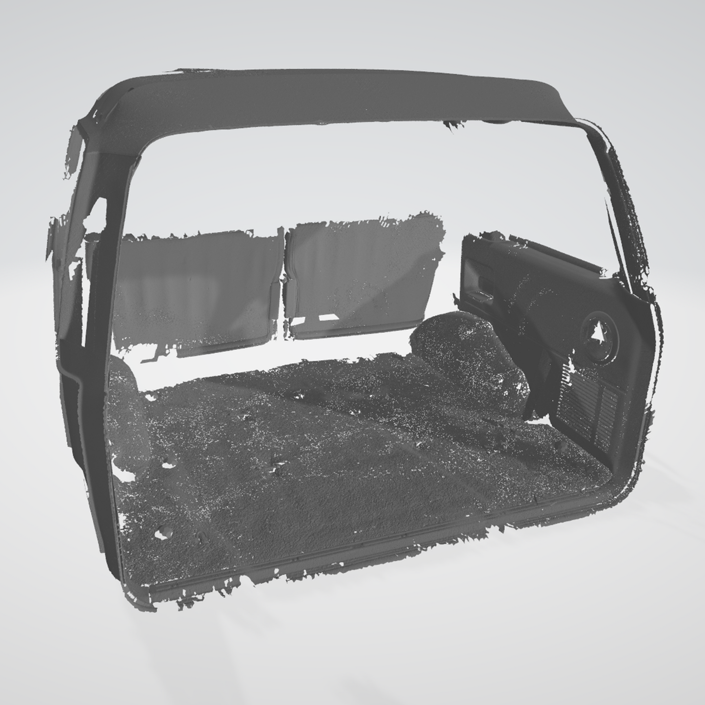 Land Cruiser 80 Series Boot Scan (7 Seater with Rear Aircon)